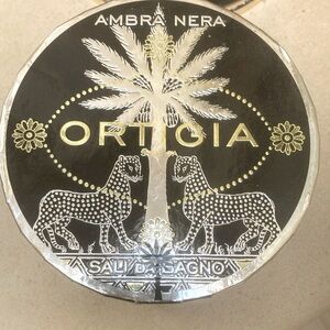 Ortigia bath salts Ambra Nera